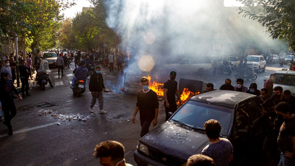 IRAN PROTEST IMAGE